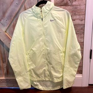 Nike Running green wind breaker